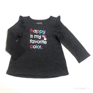 Jumping Beans Long Sleeve Graphic‎ T-shirt Top NWT